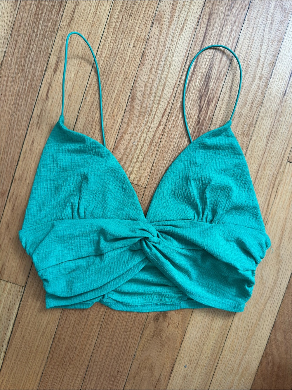 Urban Outfitters green crop top